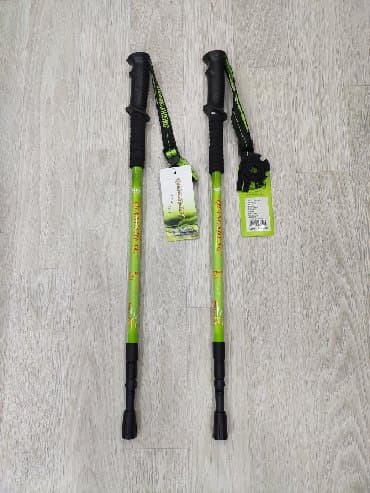 i̇dman aləti: Skandinaviya çubuğu. Keyfiyyəti əladır. Özü 63sm-dir, 130sm-ə kimi — 1