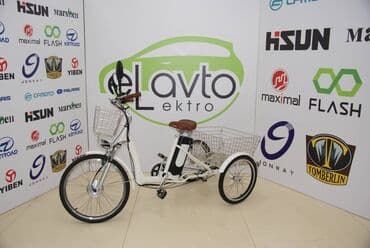 велик купить: Üçtəkərli Ranger elektrik velosipedi əsasən yaşlı insanlar arasında — 1