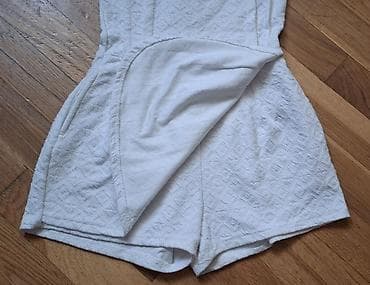 Комбинезоны: Комбинезон, Zara, S, цвет - Белый — 2