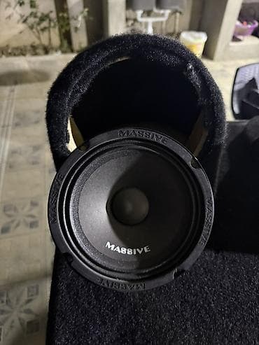 panel kamera: Avtomobil üçün səs sistemi komplekti - Subwoofer: Kenwood bas dinamik — 10