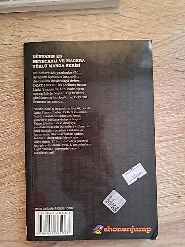 Velosiped ehtiyyat hissələri: Məhsul: Death Note – Ölüm Dəftəri, Cild 1 (Türkcə nəşr) - Müəllif — 2