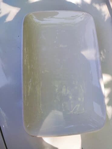 bosqab: Boşqablar, rəng - Ağ, Keramika, Türkiyə — 1