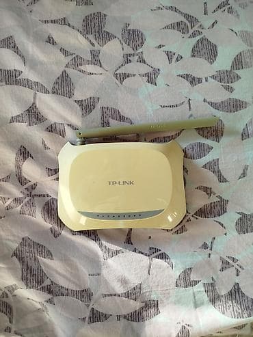 fi fa: TP-Link Wi‑Fi router - Model: TP-Link TL-WR841N (etiketdə göstərilir) — 7