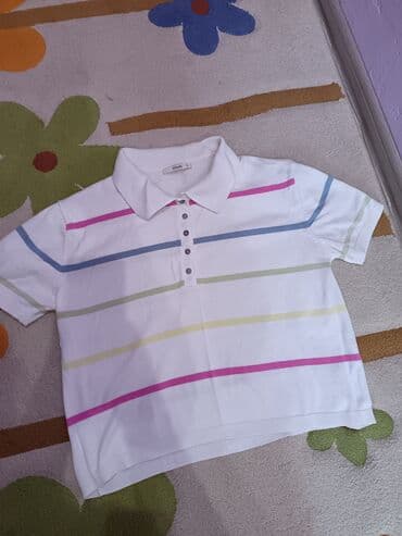 sort: Мужское поло, ColinS, M, цвет - Белый — 1