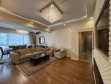 7 mikrorayon: İcarəyə verilir 4 otaqlı yeni tikili 186 m², Şah İsmayıl Xətai m — 1