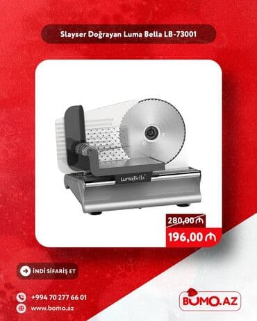 🎄✨ Yeni il ENDİRİMİ! ✨🎄 🔥 Slayser Doğrayan Doğrayıcı Luma Bella