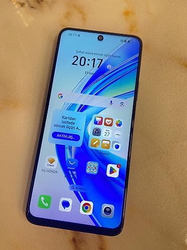 dubay telefonlari: Honor X7b, 128 GB, rəng - Qara, Zəmanət, Sensor, Barmaq izi — 3