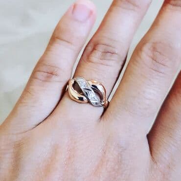 tək qaş: Toy, Üzük, Sarı qızıl, 585 Əyar — 1