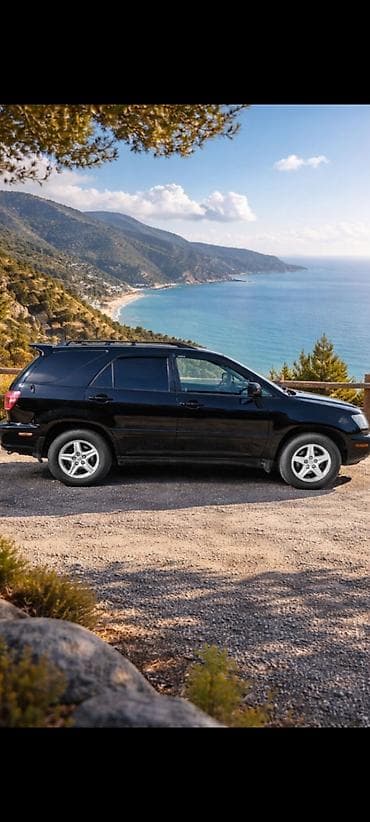 ulduz disk: Lexus RX300, qara rəng, benzin, avtomat transmissiya, ön və arxa tam — 2