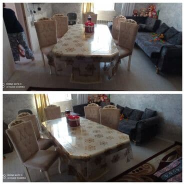 стол стул для зала: 9910 //& Lamie Masa desti satilir 350 azn Ela veziyetdedi Masa — 1