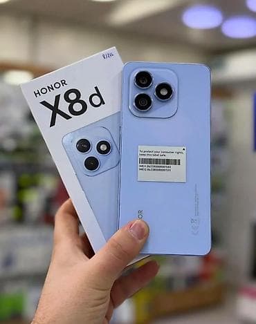Honor 256 GB, rəng - Mavi, Sənədlərlə, Hissə-hissə ödəniş, Zəmanət