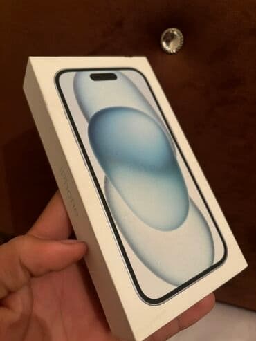 flashcard qiymetleri: IPhone 15, 128 GB, Ağ — 3