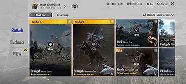 baş: SATİLİR 0508868886. WHATSAPPLA YAZIN . PUBG Mobile oyun hesabı – — 6