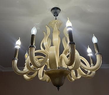 Çilçıraqlar: Çılçıraq, 10 və daha çox lampa, Şüşə — 1