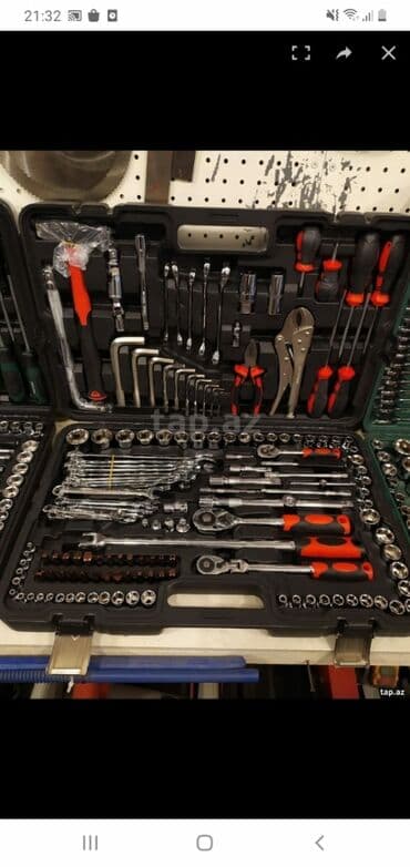 набор инструментов в баку: Açar naboru yeni 144ps madeller çoxdu — 1
