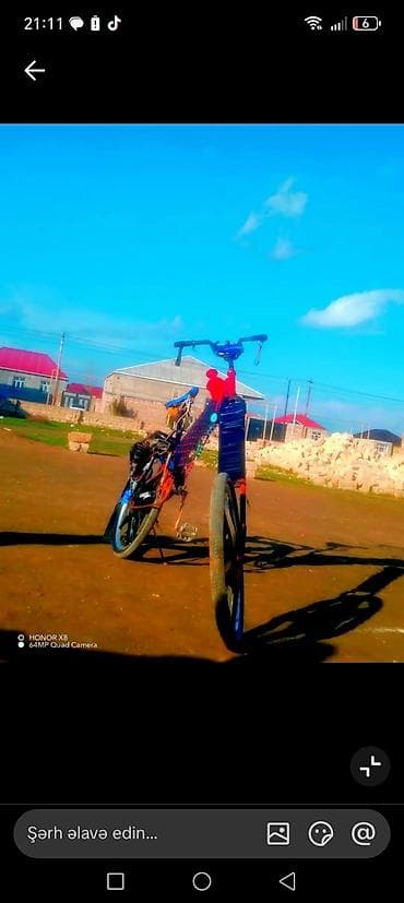 velosiped kameri: Б/у Городской велосипед Stels, 24", Бесплатная доставка — 2
