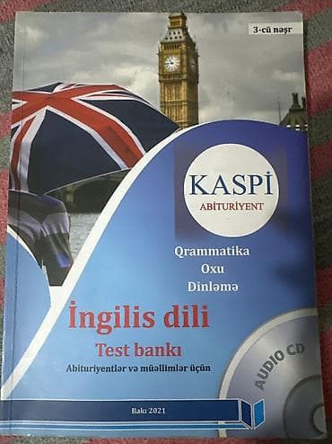Kaspi Abituriyent – İngilis dili Test bankı (3-cü nəşr) Yenidir,demek