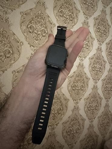 Smart saat, Smart, Sensor ekran, rəng - Qara