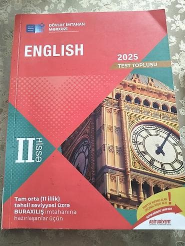 messi topu: İngilis dili Testlər 11-ci sinif, DİM, 1-ci hissə — 2