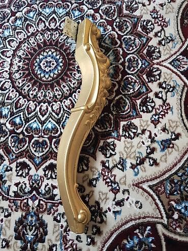 es guzgulər: Qızılı rəngli dekorativ mebel ayaqları (cüt) - Üslub — 3