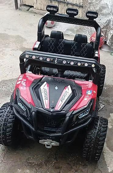 Uşaq üçün elektrikli off-road maşın - Korpus: iri təkərli, SUV/UTV — 4