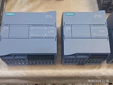 Balta və nacaqlar: Tərkib və modellər: - Siemens SIMATIC S7-1200 CPU 1214C DC/DC/DC (6ES7 — 5