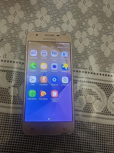 samsung notebook: Samsung Galaxy J5 Prime, 16 GB, rəng - Qızılı, İki sim kartlı — 2