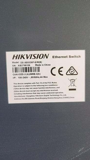 5g modem router: Hikvision DS-3E0326P-E/M(B) Ethernet Switch - 24x 10/100 Mbps RJ45 — 2