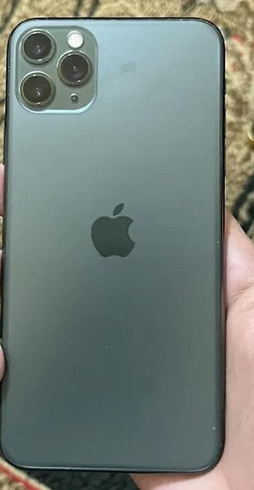 IPhone 11 Pro Max, 256 GB, Barmaq izi, Simsiz şarj, Face ID