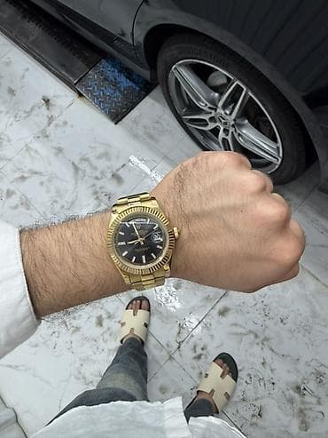 Наручные часы: Rolex Day-Date 1:1 ideal veziyyetde giymetde simvolik endirim — 1