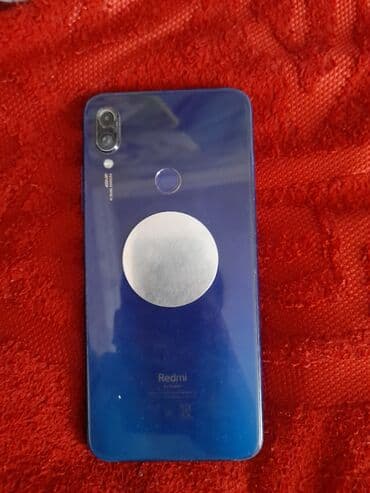 Redmi Note 7, 64 GB, rəng - Göy, Qırıq