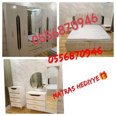 ikea azərbaycan: 2 təknəfərlik çarpayı, Termo, Dolab, 2 tumba, Azərbaycan, Yeni — 4