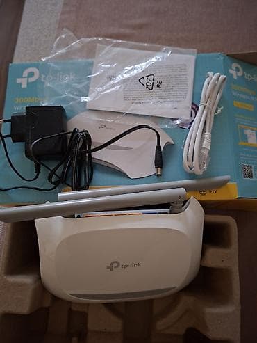 modem router tp link: TP-Link TL-WR840N 300Mbps Wireless N Router Xüsusiyyətlər: - Maks — 3