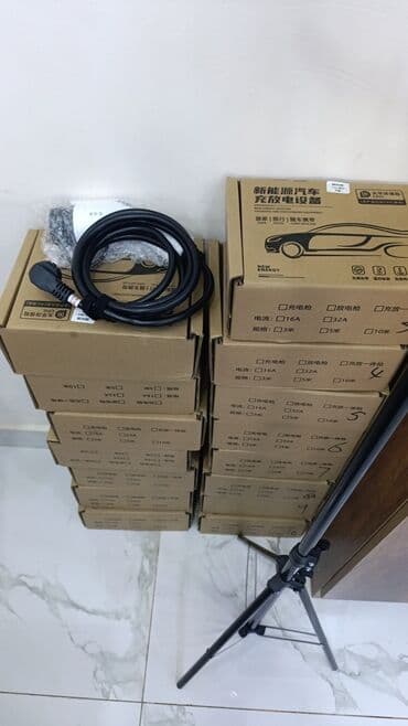 автомобильные газонаполнительные компрессорные станции: Elektrik avtomobilləri üçün daşınan şarj qurğusu və kabel - Məhsul — 2