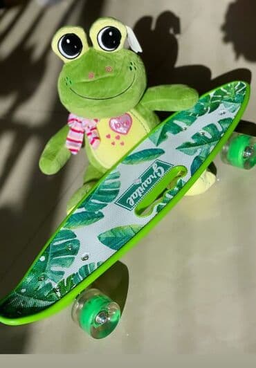 uşaqlar üçün tekerli krosovkalar: Kaykay Pennyboard Skeytbord, Kaykay, Skeyt və Pennyboardlar🛹 🔹️İşıqlı — 1