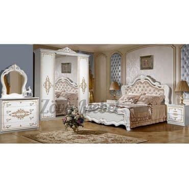 спальный гарнитур каракол: 2 təknəfərlik çarpayı, Dolab, Termo, 2 tumba, Belarusiya, Yeni — 19