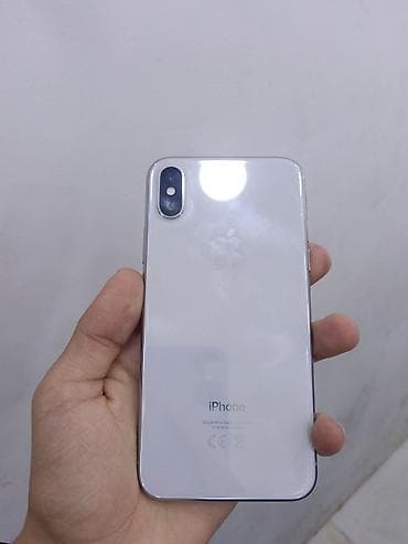 pocox3 pro: IPhone X, 64 GB, Gümüşü — 1