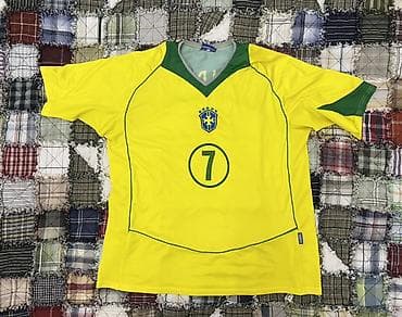 Futbolkalar: Braziliya yığmasının futbol köynəyi – Ronaldinho 7 razmer m - Rəng — 1