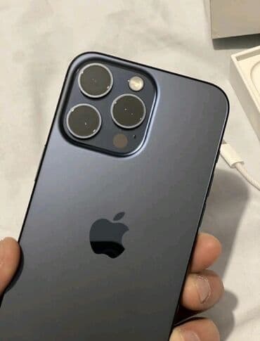 kamere: IPhone 15 Pro Max, 256 GB, Blue Titanium, Face ID — 4
