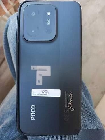 ssd 1 tb: Poco C65, rəng - Qara, Zəmanət — 2