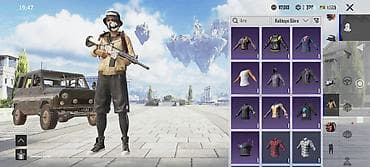 gumuş eşyalar: PUBG Mobile hesabı – zəngin skin və kolleksiya - Səviyyə:59 - RP — 4