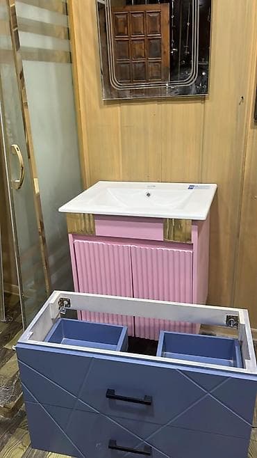 Hamam mebeli – lavabo altı şkaflar və asma tiplər - Müxtəlif — 2