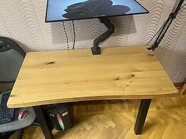 stol ofis: TECILI SATILIR jyskdan 500 manata alinib stol ideal veziyyetdedir — 2