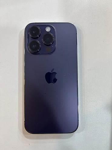 muzkalni sentir gence: IPhone 14 Pro, 256 GB, Deep Purple, Face ID — 6