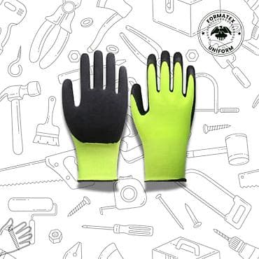 abs plastik: İşçi əlcəkləri – FormatEx Uniform - Model: 300# - Material: nəfəsalan — 1