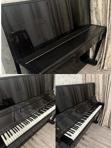 Klavişli alətlər: Upright pianino – “Belarus” modeli - Korpus: parlaq qara rəng — 1