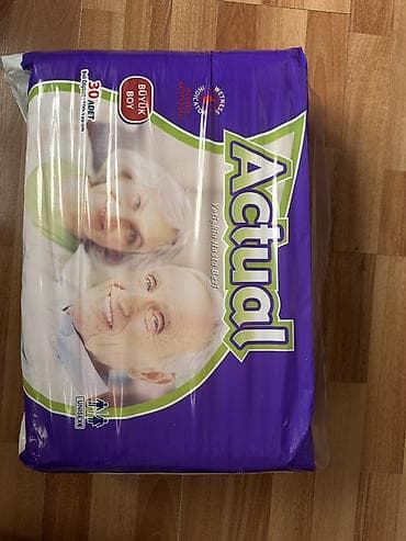 tibbi mehsullar: Məhsul: Yetkinlər üçün birdəfəlik bez-şortiklər (2 fərqli paket) 1) — 2