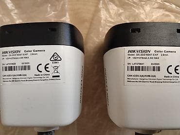 Təhlükəsizlik Videomüşahidə kamerası 2 ədəddir, model HIKVISION — 2