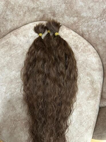 Təbii saçlar, pariklər: Qaynaq saçlar, Təbii, Yeni — 3