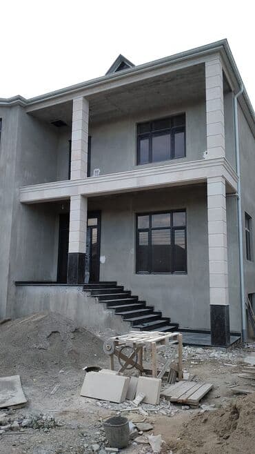 Renault: Fasad və darvaza daş işləmələri – dekorativ mərmər görünüşlü aqlay — 6